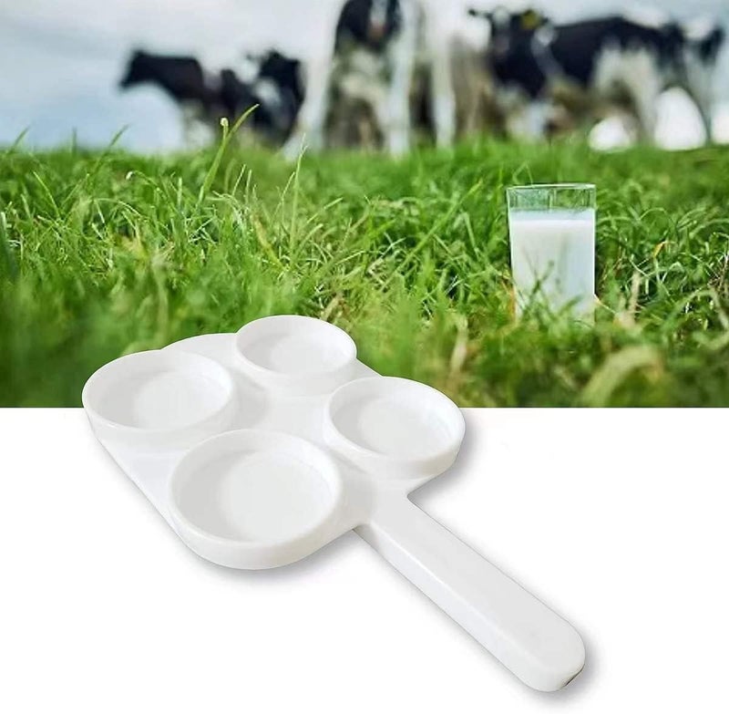 Acopelo Milk Sampling Tray, Milk Sampling Collection Tray, Mastitis Detection Board, Animal Husbandry Supplies-1 Pack - Image 4